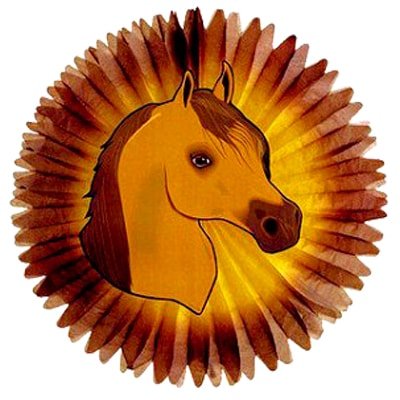 Бумажный фант Лошадь