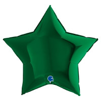 Шар Звезда зеленая, 91 см