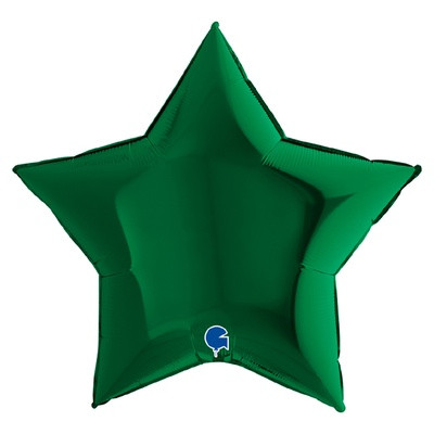 Шар Звезда зеленая