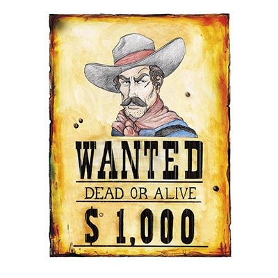 Плакат Wanted
