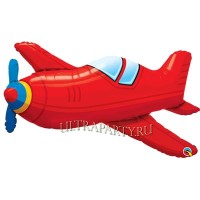 Шар-фигура Красный Самолет