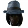 Шляпа Гангстера синяя