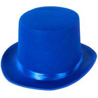 Шляпа синяя