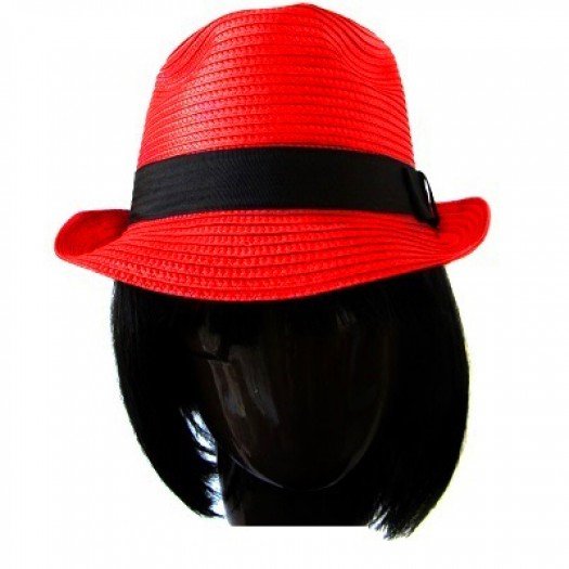 Шляпа Гангстера красная