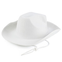 Ковбойская шляпа белая
