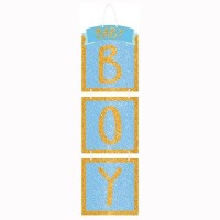 Декор подвесной Baby Boy блеск