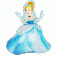 Шар фигура принцесса Золушка