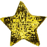 Пиньята Звезда золотая