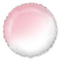 Шар Круг градиент розовый