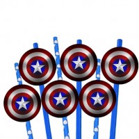 Трубочки Капитан Америка
