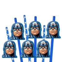 Трубочки Мстители Капитан Америка