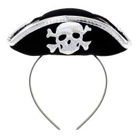 Ободок Шляпа Пирата с черепом