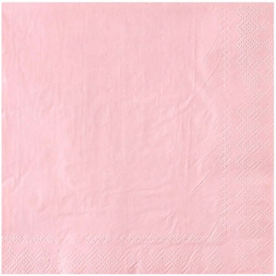 Салфетки пастель розовые