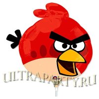Шар Angry Birds красный, 30*40 см