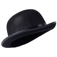 Шляпа Котелок черная