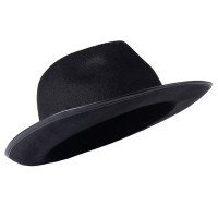 Шляпа Гангстер черная