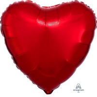 Шар фигура Сердце красный
