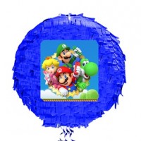 Пиньята Марио синяя