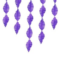 Гирлянда Бахрома фиолетовая
