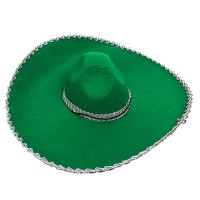 Шляпа Мексиканец зеленая