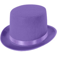 Шляпа фиолетовая