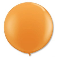 Шар 27" пастель оранжевый