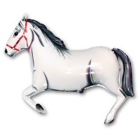 Шар фигура Лошадь белая
