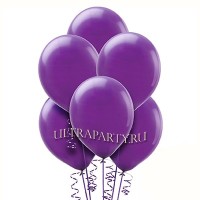 Фиолетовый букет из шаров, 25 штук