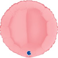Шар Круг пастель нежно-розовый