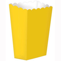 Стаканы для попкорна желтые