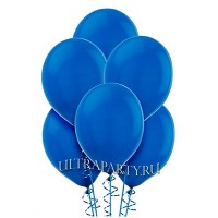Синий букет из шаров, 25 штук