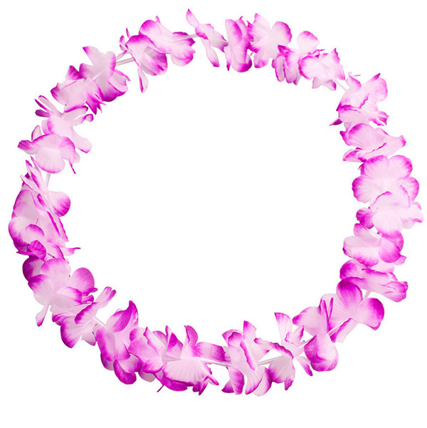 Гавайская лея Лепестки фиолетовая
