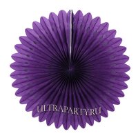 Фант бумажный фиолетовый, 40 см