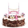 Топперы для торта С днем рождения Минни малышка
