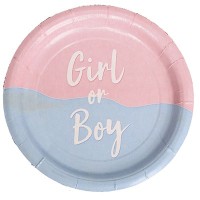 Тарелки Girl or Boy