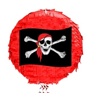 Пиньята Пиратский флаг