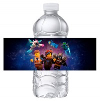 Набор наклеек на бутылки Лего фильм