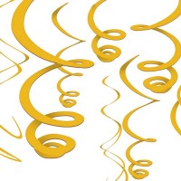 Спираль желтая