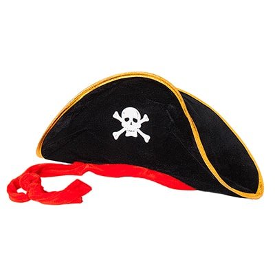 Пиратская шляпа Веселый Роджер детская