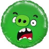 Шар Angry Birds зеленый