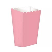 Стаканы для попкорна розовые
