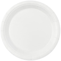 Тарелки белые, 6 шт