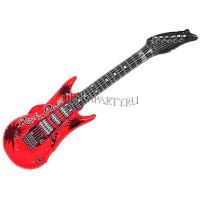 Надувная гитара красная, 50 см