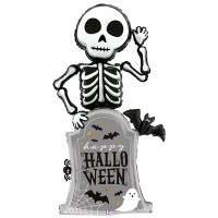 Шар Скелет на Хэллоуин