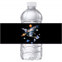 Набор наклеек на бутылки Космос